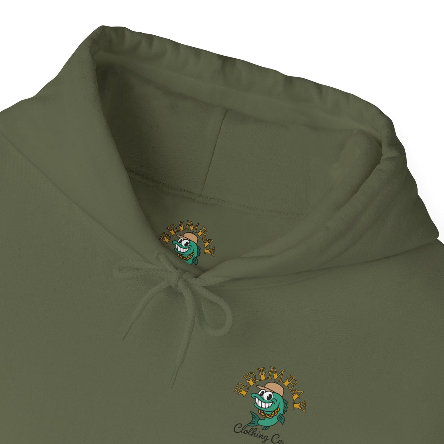 Brimbay “Chasin’ Tail” Heavyweight Hoodie – Unisex Logo Coastal Classic Hoodie