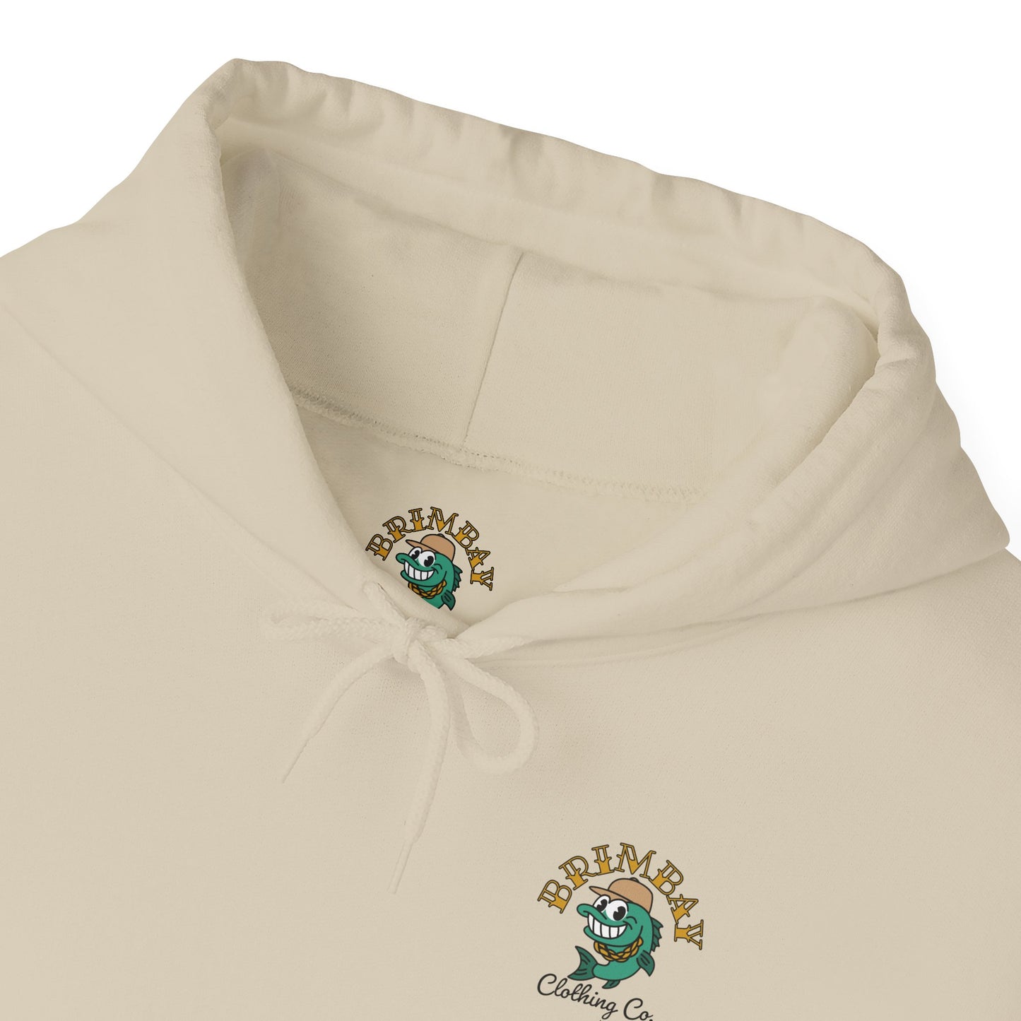 Brimbay “Chasin’ Tail” Heavyweight Hoodie – Unisex Logo Coastal Classic Hoodie