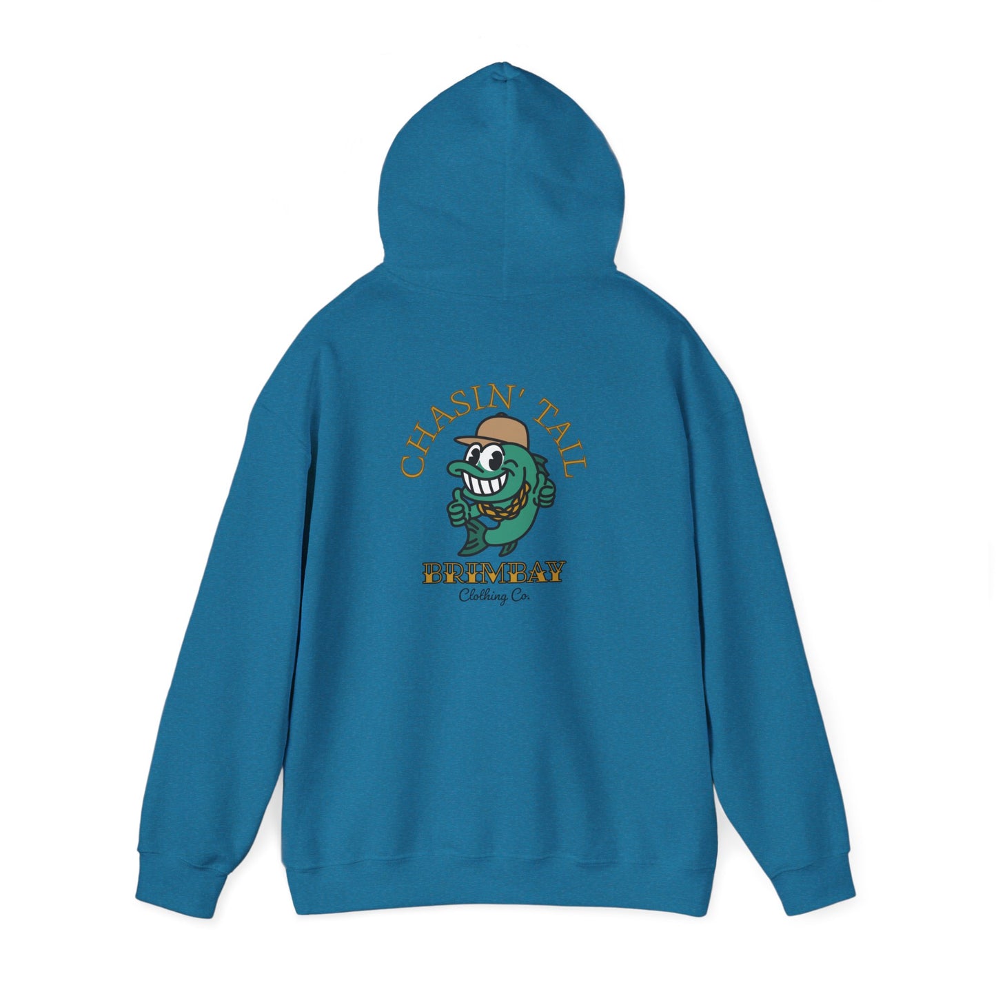 Brimbay “Chasin’ Tail” Heavyweight Hoodie – Unisex Logo Coastal Classic Hoodie