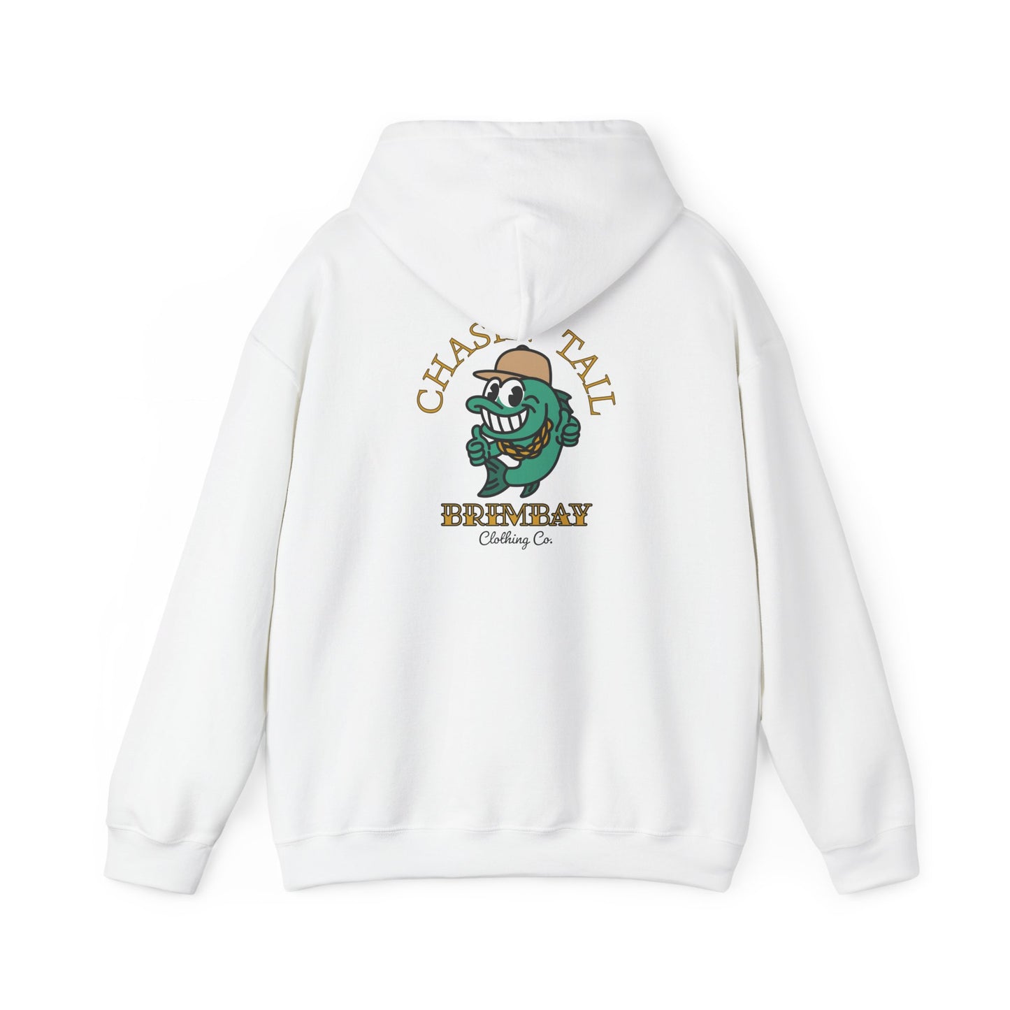 Brimbay “Chasin’ Tail” Heavyweight Hoodie – Unisex Logo Coastal Classic Hoodie