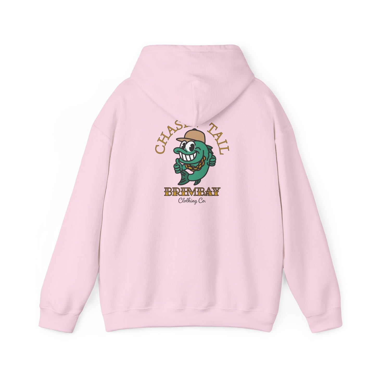 Brimbay “Chasin’ Tail” Heavyweight Hoodie – Unisex Logo Coastal Classic Hoodie