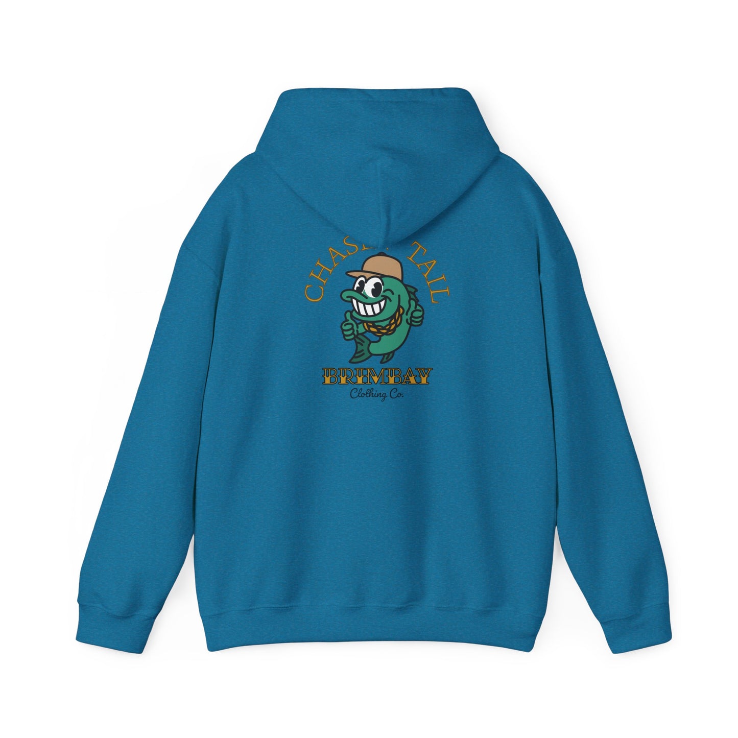 Brimbay “Chasin’ Tail” Heavyweight Hoodie – Unisex Logo Coastal Classic Hoodie