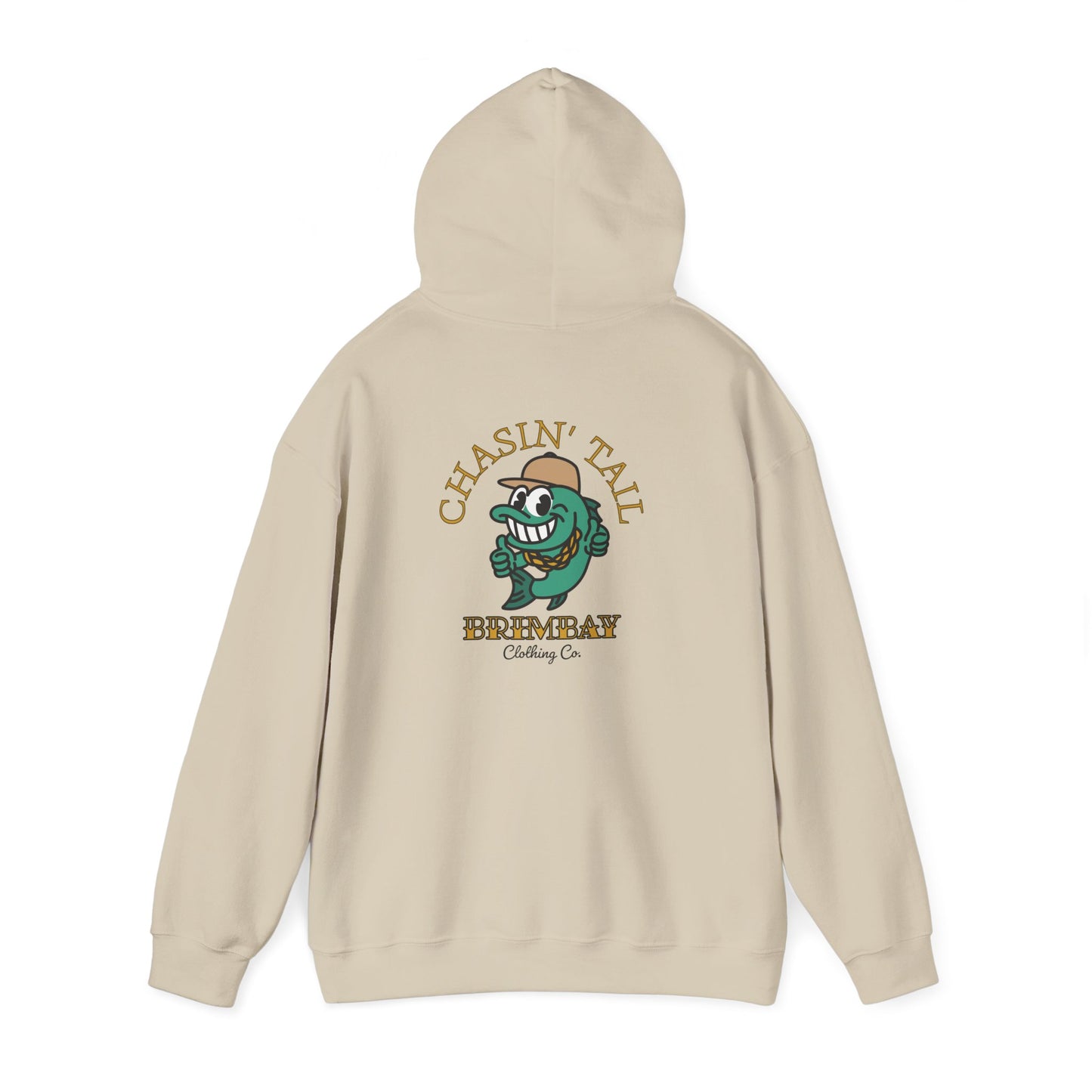 Brimbay “Chasin’ Tail” Heavyweight Hoodie – Unisex Logo Coastal Classic Hoodie