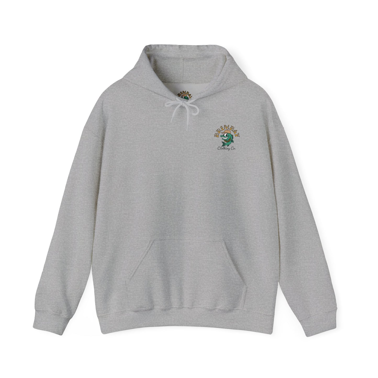 Brimbay “Chasin’ Tail” Heavyweight Hoodie – Unisex Logo Coastal Classic Hoodie