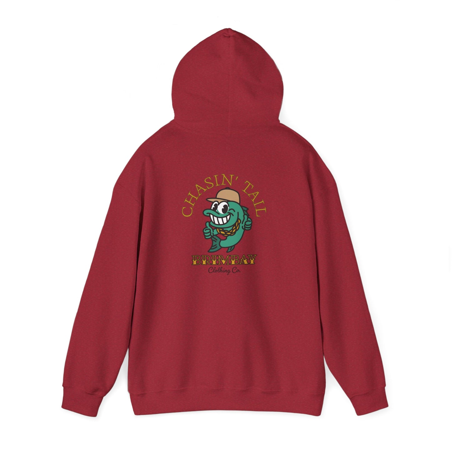 Brimbay “Chasin’ Tail” Heavyweight Hoodie – Unisex Logo Coastal Classic Hoodie