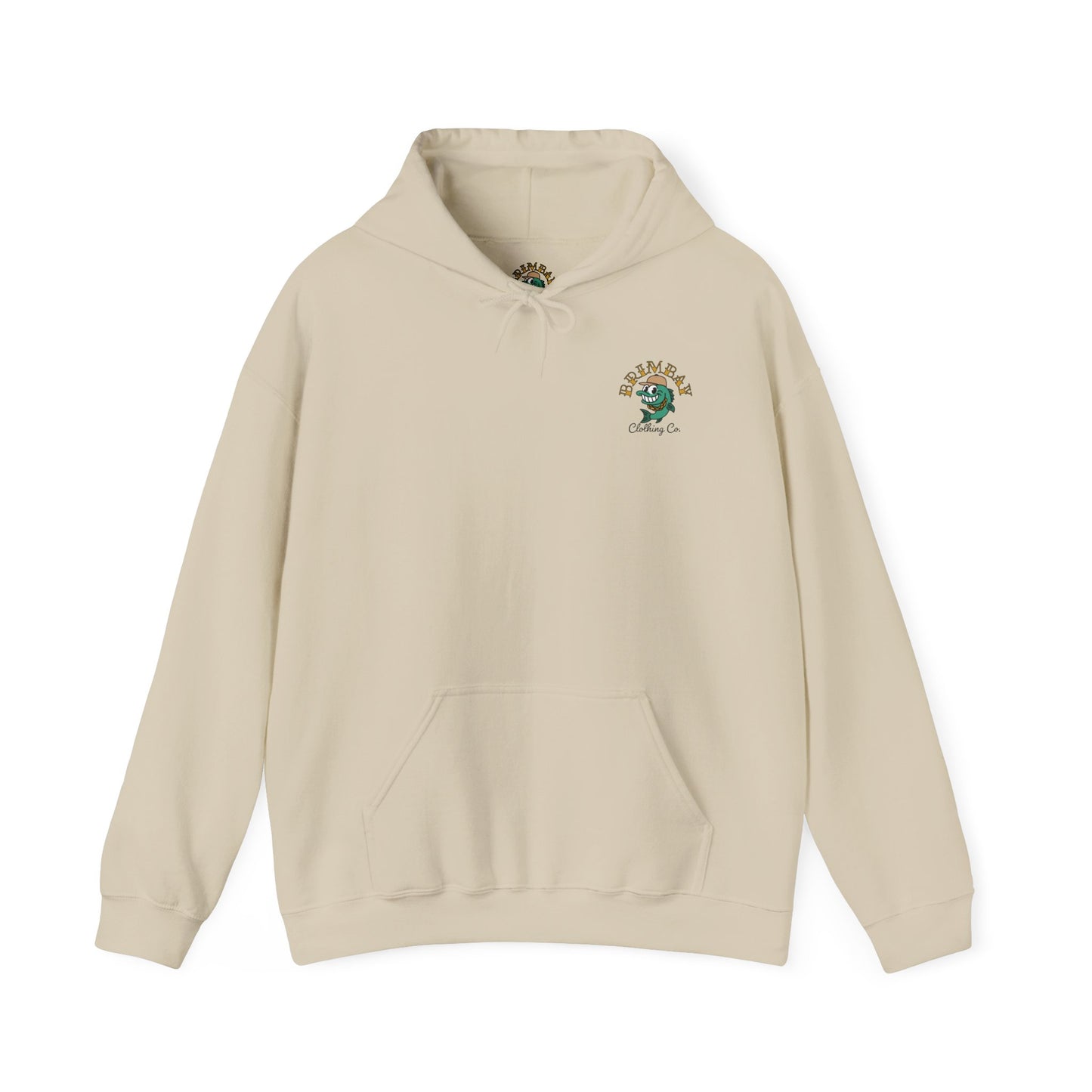 Brimbay “Chasin’ Tail” Heavyweight Hoodie – Unisex Logo Coastal Classic Hoodie