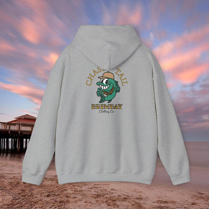 Brimbay “Chasin’ Tail” Heavyweight Hoodie – Unisex Logo Coastal Classic Hoodie