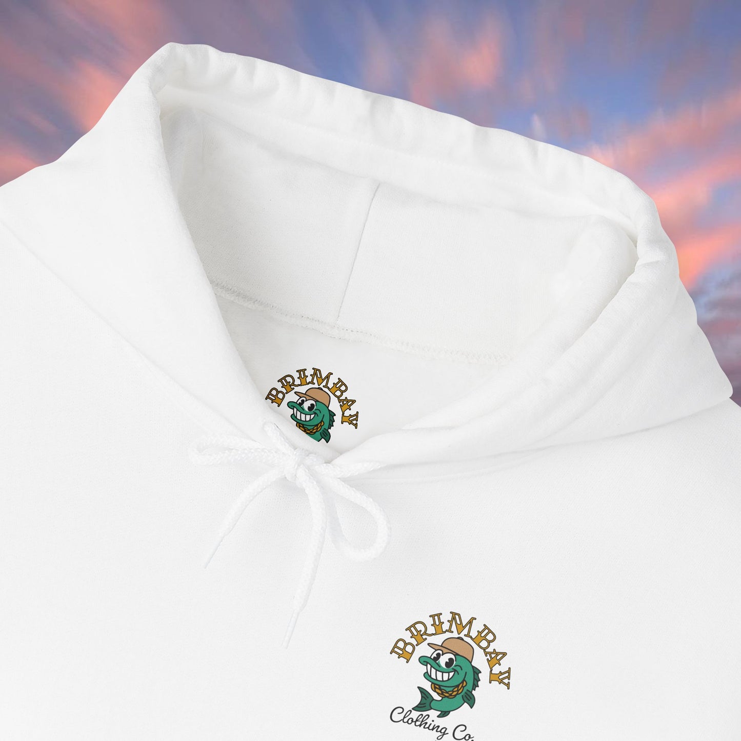 Brimbay “Chasin’ Tail” Heavyweight Hoodie – Unisex Logo Coastal Classic Hoodie
