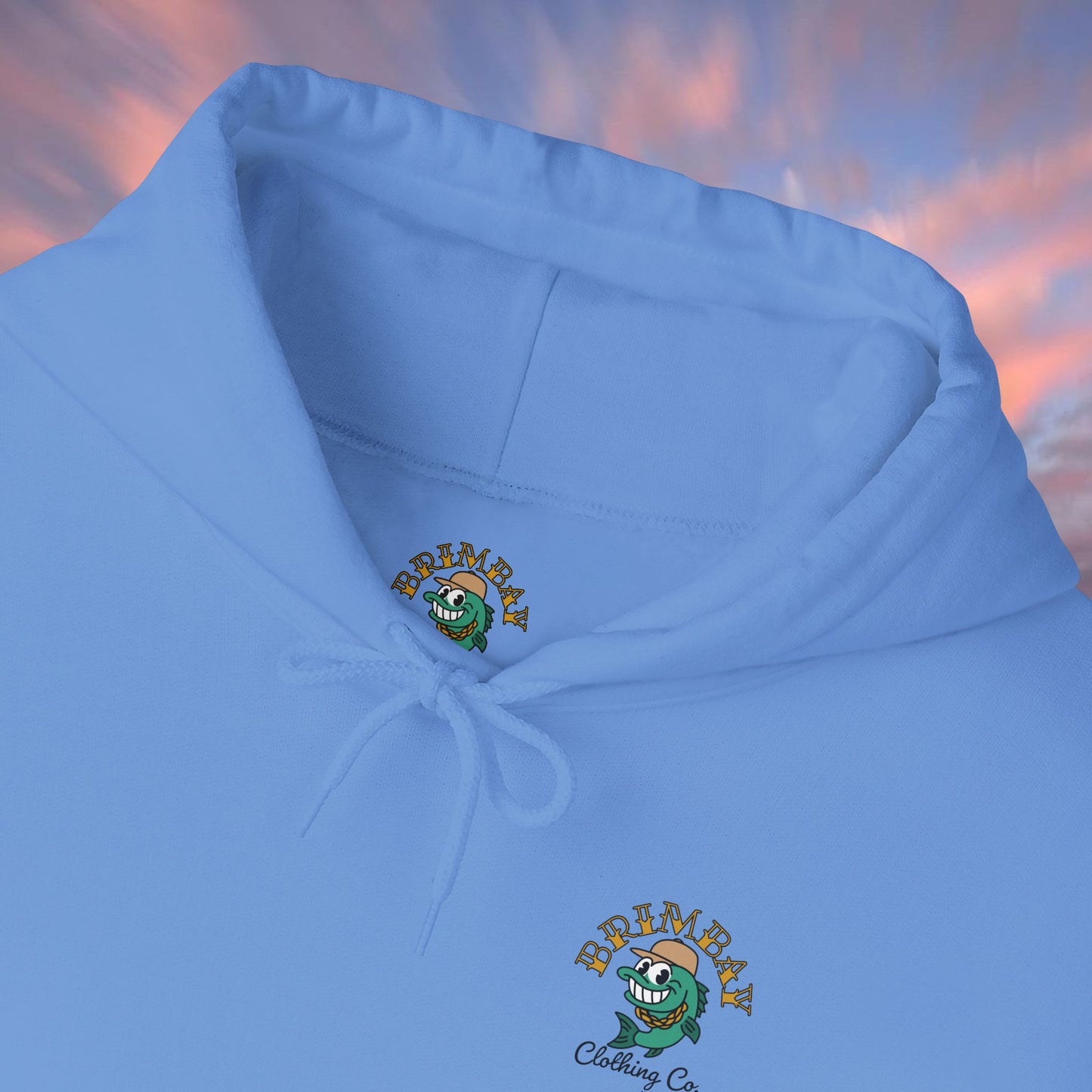 Brimbay “Chasin’ Tail” Heavyweight Hoodie – Unisex Logo Coastal Classic Hoodie