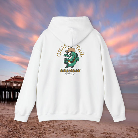 Brimbay “Chasin’ Tail” Heavyweight Hoodie – Unisex Logo Coastal Classic Hoodie