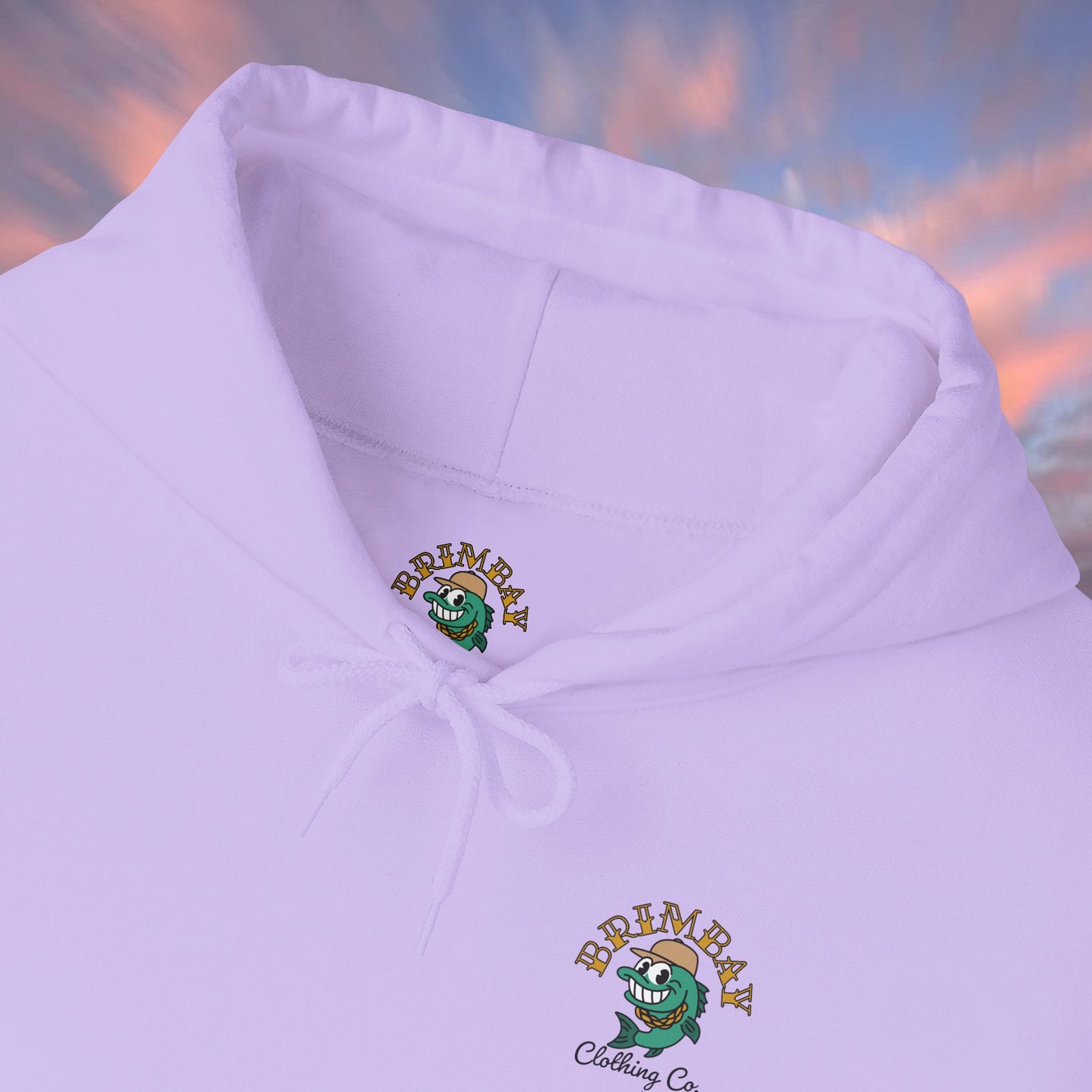 Brimbay “Chasin’ Tail” Heavyweight Hoodie – Unisex Logo Coastal Classic Hoodie