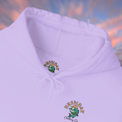 Brimbay “Chasin’ Tail” Heavyweight Hoodie – Unisex Logo Coastal Classic Hoodie