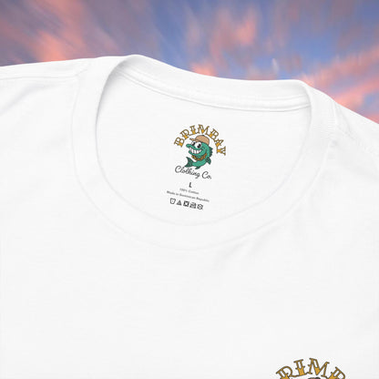 Brimbay “Chasin’ Tail” Heavy Cotton Graphic T-Shirt – Unisex Logo Tee