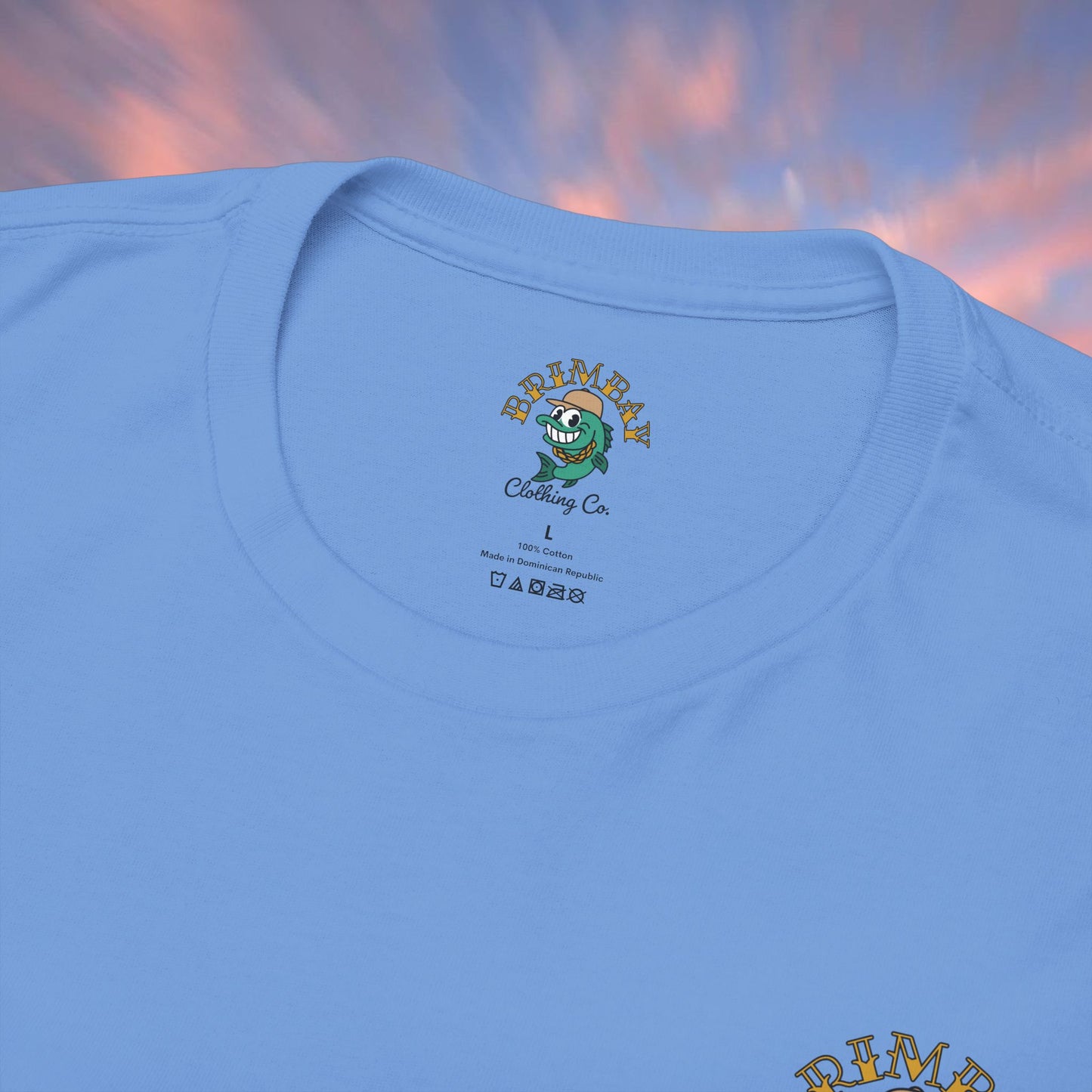 Brimbay “Chasin’ Tail” Heavy Cotton Graphic T-Shirt – Unisex Logo Tee