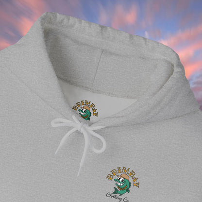 Brimbay “Chasin’ Tail” Heavyweight Hoodie – Unisex Logo Coastal Classic Hoodie