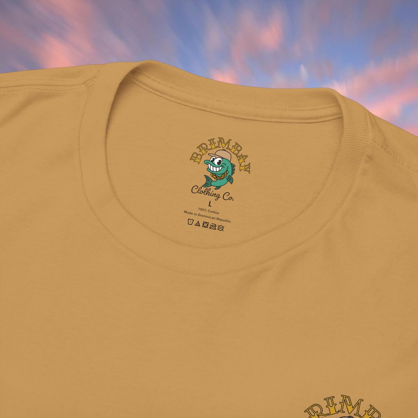 Brimbay Clothing Co Heavy Cotton Graphic T-Shirt – Logo Tee